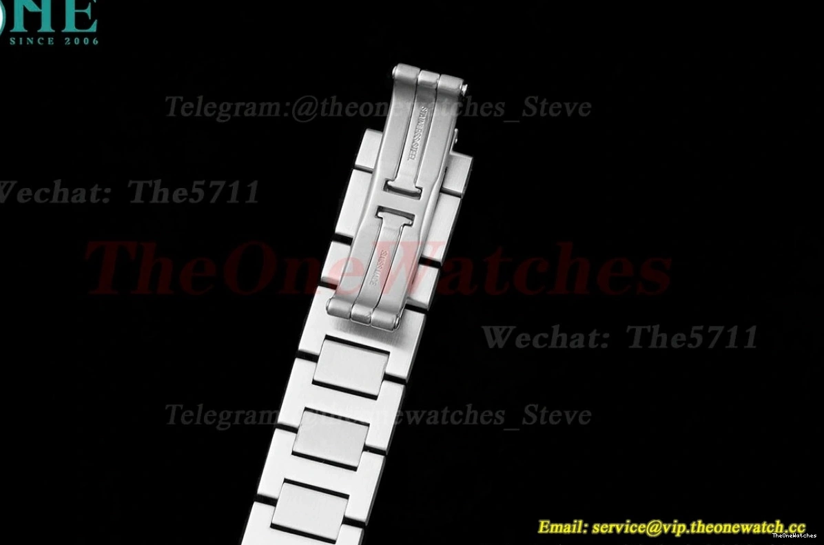 Cartier Quartz SS Pasha 30mm De Ladies Dial AF White SS 1224